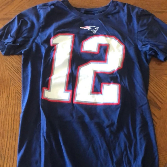 Nike New England Tom Brady Jersey Tee Small - Picture 1 of 6